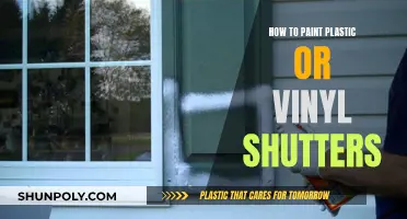 Painting Plastic or Vinyl Shutters: A Step-by-Step Guide