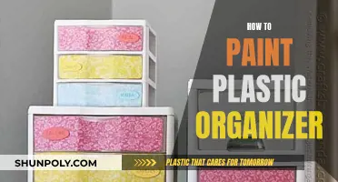 Transforming Plastic Organizers: A Painting Guide