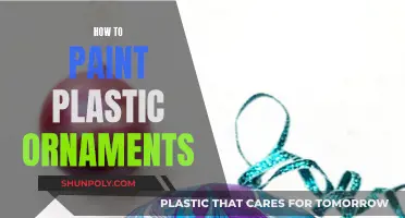 Transforming Plastic Ornaments with Paint: A Creative Guide