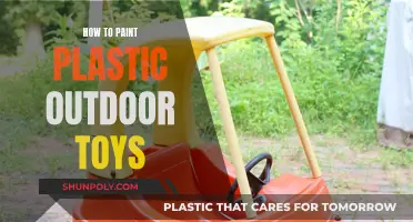 Painting Plastic Toys: Reviving Outdoor Fun