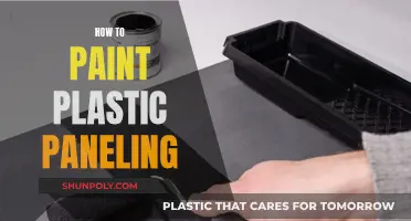 Transforming Plastic Paneling with Paint: A DIY Guide