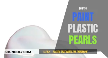 Transforming Plastic Pearls with Paint: A Beginner's Guide