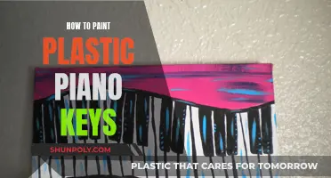 Transforming Piano Keys: Painting Plastic to Look Like Ivory