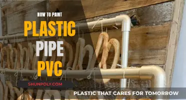 Painting Plastic Pipe PVC: A Beginner's Guide
