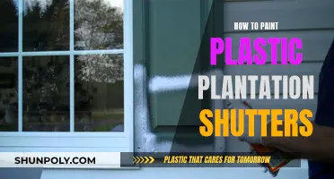 Painting Plastic Shutters: A Step-by-Step Guide for Beginners