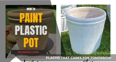 Transforming Plastic Pots with Paint: A Creative Guide