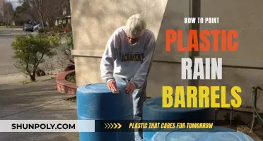 Transforming Plastic Rain Barrels with Paint: A Simple Guide