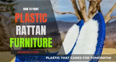 Painting Plastic Rattan Furniture: A Step-by-Step Guide