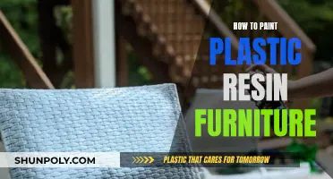 Transforming Plastic Resin Furniture with Paint
