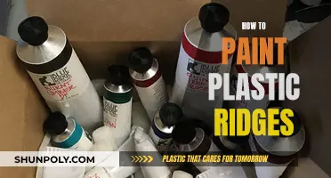 Painting Plastic Ridges: A Step-by-Step Guide to Success