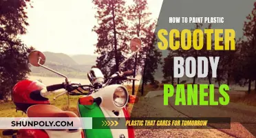 Painting Plastic Scooter Panels: A Step-by-Step Guide