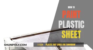 Transforming Plastic Sheets: Painting Techniques and Tips