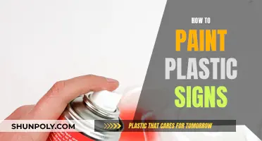 Painting Plastic Signs: A Step-by-Step Guide to Success