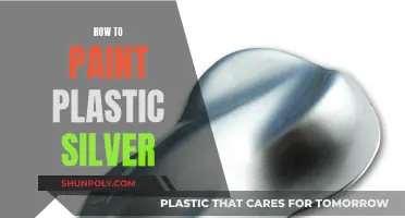Spray, Brush, Dip: Painting Plastic Silver the Right Way