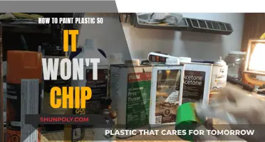 Painting Plastic: Avoid Chips with These Simple Tricks