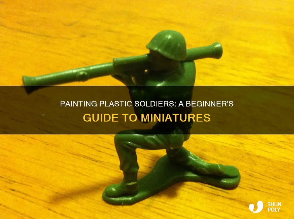 how to paint plastic soldiers