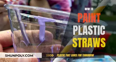 Transforming Plastic Straws: Painting Techniques and Tricks