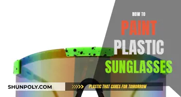 Transforming Plastic Sunglasses with Paint: A Creative Guide
