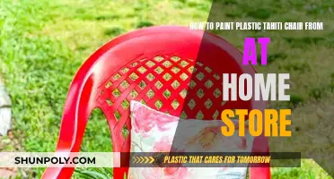 Transforming Your Tahiti Chair: Painting Plastic for a Fresh Look