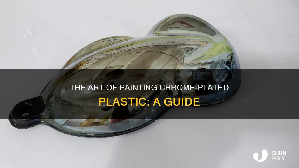 how to paint plastic that is chrome plated