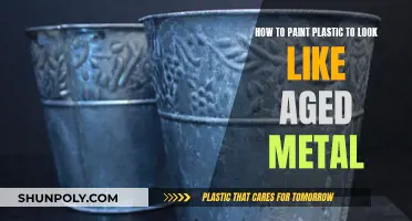 Transforming Plastic into Aged Metal: Painting Techniques