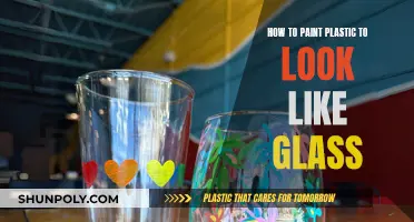 Painting Plastic: Achieving a Realistic Glass Effect