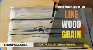 Transforming Plastic: Wood-Grain Painting Techniques for Beginners