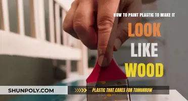 Transform Plastic into Realistic Wood: Easy Painting Techniques Revealed