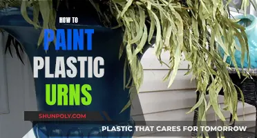Painting Plastic Urns: A Step-by-Step Guide to Success