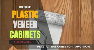 Transform Plastic Veneer Cabinets with a Fresh Coat of Paint
