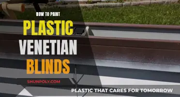 Transforming Venetian Blinds: Painting Plastic for a Fresh Look
