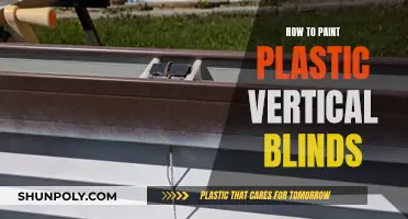 Transforming Vertical Blinds: A Guide to Painting Plastic