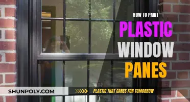 Painting Plastic Window Panes: A Step-by-Step Guide