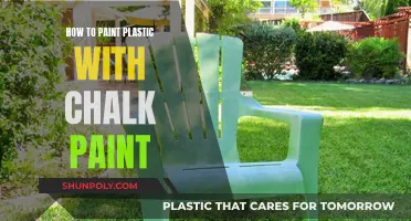 Transforming Plastic Surfaces with Chalk Paint