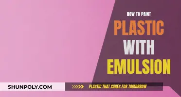 Transforming Plastic with Emulsion: A Guide to Painting Perfection