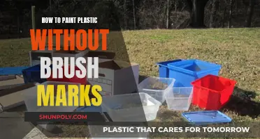 Spray Painting Plastic: Achieving a Smooth Finish