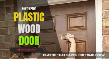 Painting Plastic Wood Doors: A Step-by-Step Guide