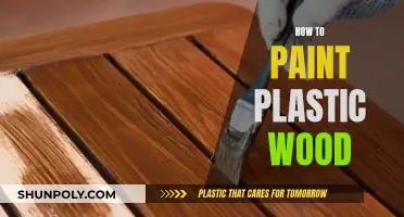 Transforming Plastic Wood: Painting Tips and Tricks