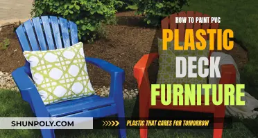 The Art of Painting PVC Plastic Deck Furniture