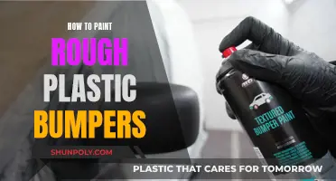 Painting Plastic Bumpers: Achieving a Smooth Finish