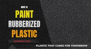 Painting Rubberized Plastic: A Simple Guide to Success