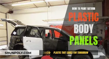 Painting Saturn: Reviving Plastic Body Panels