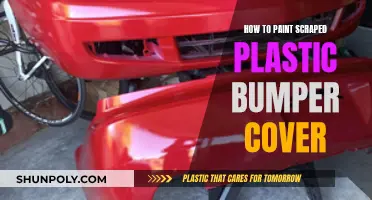 Repair and Paint Your Scraped Plastic Bumper Like a Pro