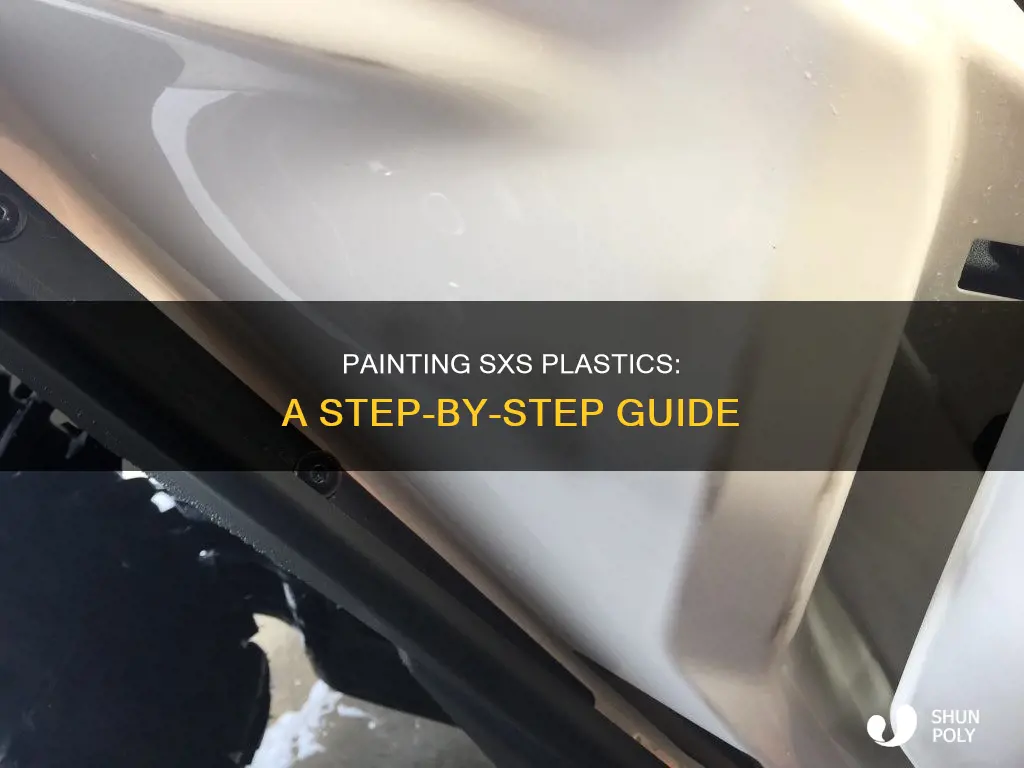 how to paint sxs plastics