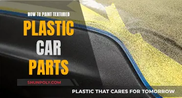 Painting Textured Plastic Car Parts: A Step-by-Step Guide