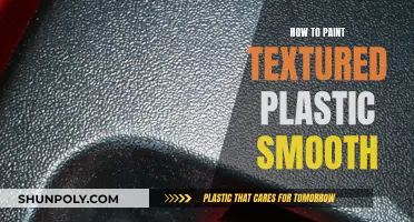 Transforming Textured Plastic: Achieving Smooth Finishes with Paint