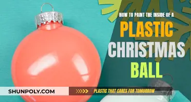 Painting Plastic Christmas Balls: A Step-by-Step Guide
