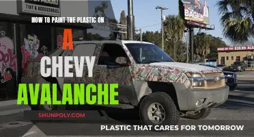 Painting Plastic on a Chevy Avalanche: A Step-by-Step Guide