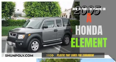 Painting Plastic on a Honda Element: A Step-by-Step Guide
