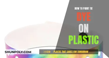 Tie-Dye Techniques on Plastic: Painting Perfection